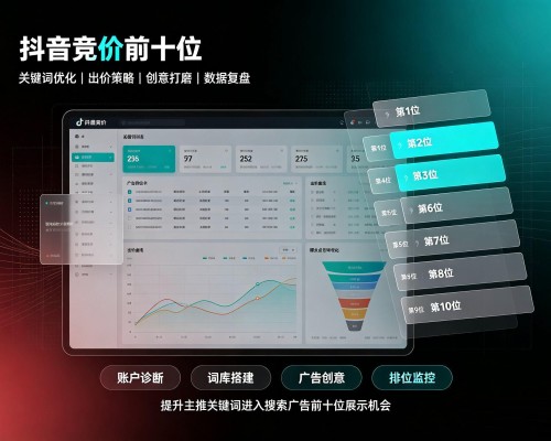 西沙抖音搜索竞价